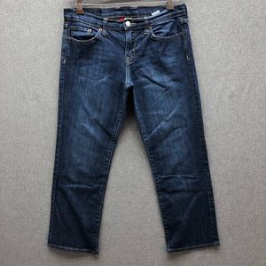Lucky Brand Medium Wash Sweet In Low Cropped Jeans Size 6/28